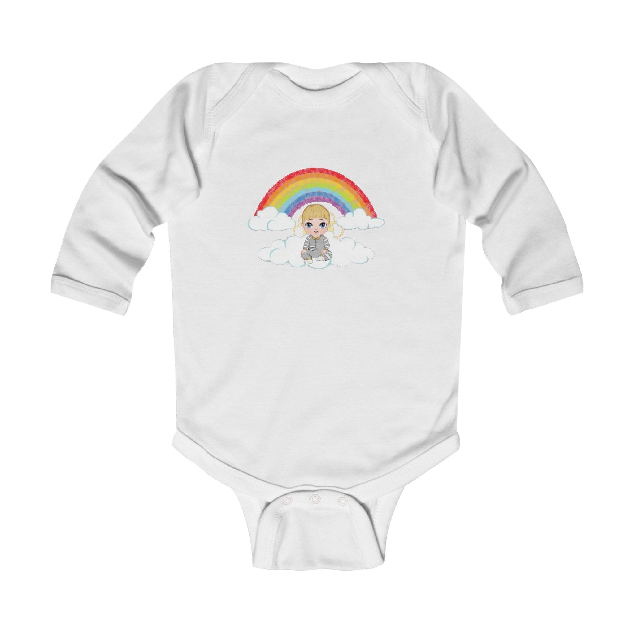 Babies with some custom designs | Infant Long Sleeve Bodysuit